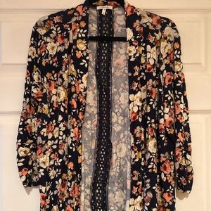 Maurice’s XL Floral Lace Back Cardigan